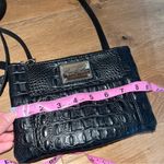 Marc Fisher  Black Crocodile Embossed Crossbody Bag Photo 9