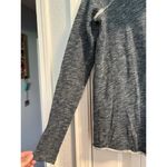 Free People Beach Womens Medium Blue Grey Long Sleeve Tunic Cowl Neck Two Body Photo 1