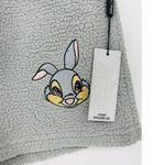 Disney Forever 21 x Pajama Shorts Faux Shearling Size M Gray Bambi Photo 2