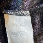 Soprano  Halter Crop Top Shimmer Rainbow Metallic Glitter Crop Top Size XS Junior Photo 5