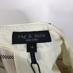 Rag and Bone NEW Women's 14 Ivy Plaid Windowpane Checks High Waist Cuffed Shorts Photo 6