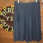 Cut Loose Linen Pleat Midi Maxi Button A Photo 2