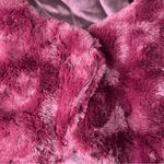 BCX  Dress Fur Super Soft Color Wine Shrug Size Small Photo 3