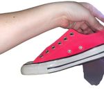 Converse Chuck Taylor  pink No laces size 7 Photo 3