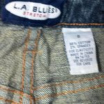 L.A. Blues Vintage ‎ Stretch Cropped Cuffed Jeans Photo 4