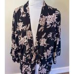 Spiritual Gangster Maya Black Floral Kimono Photo 5