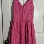 Lilly Pulitzer Women’s Calhoun Resort Charleston Eyelet Lace Scoop Neck 0 Pink Photo 3