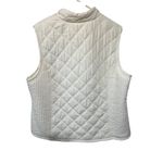 Relativity White Quilted Zip-Up Puffer Vest Womens 2X  Everyday Comfort Style Nyl Photo 2