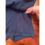 Victoria's Secret PINK Victoria’s Secret Medium Navy Blue Ribbed Tennis/Pickleball Dress w Shorts Photo 7