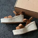 Soludos Anthropologie  Como Platform Walnut Espadrilles sandals Photo 6