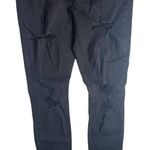 Missguided NEW Sinner Womens High Waist Skinny Black Distressed Jeans Size 4 Photo 2