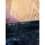 Worthington Woven Leather Loafers Shoes Womens 8.5 Black Slip On Square Toe Photo 10