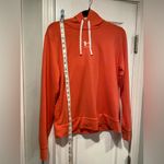 Under Armour  Size S Orange Coral Loose Fit Logo Pullover Hoodie Sweatshirt Photo 7