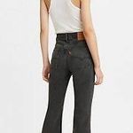 Levi's 70s High Flare Black Jeans Photo 0