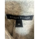 Eileen Fisher  High Collar One Button Lambs Wool Cashmere Jacket Size Medium Gray Photo 12