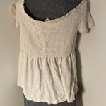 Old Navy Smocked off the shoulder top Photo 2