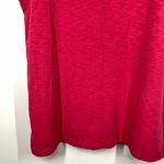 Sigrid Olsen  Women's Side Vent Pullover Tank Top Red pink Size Medium Photo 1