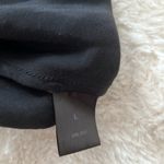 KES Black Assumetrical Full Length Black Dress Silk Size L Photo 6