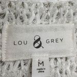 Lou & grey White soft knit cowl neck sweater Photo 5