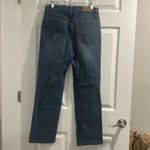 IZOD Vintage Faded Dark Wash Denim Jeans Mom Jeans Classic Minimal Photo 6