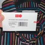Solid & Striped NWT  Oxford Tunic Blackout Rainbow Pinstripe 100% Cotton Shirt Photo 4