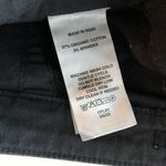 Quince Womens Organic Stretch Cotton Twill Wide-Leg Crop Pant Black 25 Photo 6