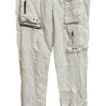 Johnny Was  Pete & Greta Tyla Belted Cargo Pants white size‎ 8 NEW Photo 0