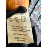 SEA NEW YORK Dark Blue Floral Cotton Lace Trimmed Tilly Tunic Dress Size 14 Photo 14