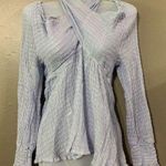 Exlura V Neck Striped Long Sleeve Top Photo 0