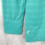 ZYIA Active Womens Chill Tee Shirt Medium Athleisure Gym Workout Activewear Chic Green Photo 4