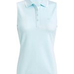 G/FORE Womens Polkadot Jacquard Sleeveless Golf Polo Size M Photo 0