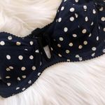 Urban Outfitters Navy And White polkadot bra Photo 5