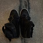 ZARA Black Ankle Boots with Buckle and Zipper Photo 10