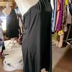 Fashionomics XL Fashion Independent one dolman sleeve open shoulder Black dress top zip closu Photo 3