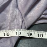 Flounce London puff sleeve maxi wrap dress in light blue satin. Size 8 NWT Photo 1