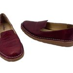 L.L.Bean Loafers Womens Shoes Sz 6 Burgundy Preppy Coastal Academia Chunky Norm Photo 0