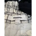 Loft  NWOT Plaid Ruffle Square Neck Midi Dress size 10 Photo 2