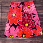 Madison Studio Floral Pink Skirt Size 6 Red Photo 3