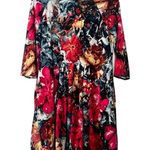 Anthropologie  DRA Floral A-line Mini Dress Sz S Photo 1