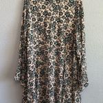 Torrid  Floral Boho Gauze Dress Size 4(4X/26) NWT Lace Up Photo 6