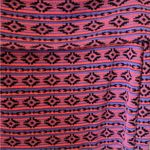 Nollie Aztec Knit Mini Skirt Orange Size M Photo 2
