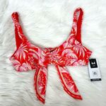 Rip Curl NWT Sun Rays Crop Bikini Top in Red Size M Photo 1