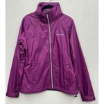 Columbia  Switchback III Rain Jacket Womens Small Hooded Packable Full Zip Lined Photo 1