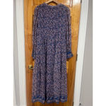 Saylor Women’s  INA Flowy Boho Floral Metallic Maxi Dress Size XS Photo 8