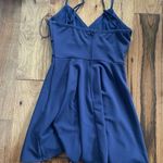 Francesca's Navy Blue Dress Photo 2