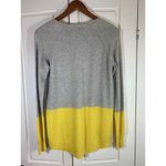 Michael Stars  1 Sweater Womens S Extra Fine‎ Wool Cashmere Oversized Yellow READ Photo 1