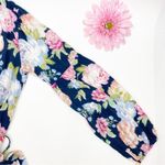 Maaji X Anthropologie Floral Sustainable Aubree Kimono Wrap Maxi Dress Cover Up Photo 9