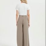 Long Palazzo Work Pants Brown Size XS Photo 3