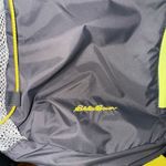 Eddie Bauer Bag Unisex OS Gray Neon‎ Green 100% Nylon Hiking Sling Back Shoulder Photo 1