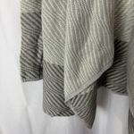 Lucky Brand NWT Open Front Cardigan Draped Knit Sweater Herringbone S Boho Photo 1